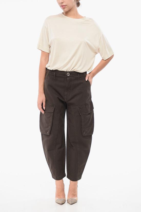  핑코 데님 팬츠 103909A21Y L64 Brown - PINKO