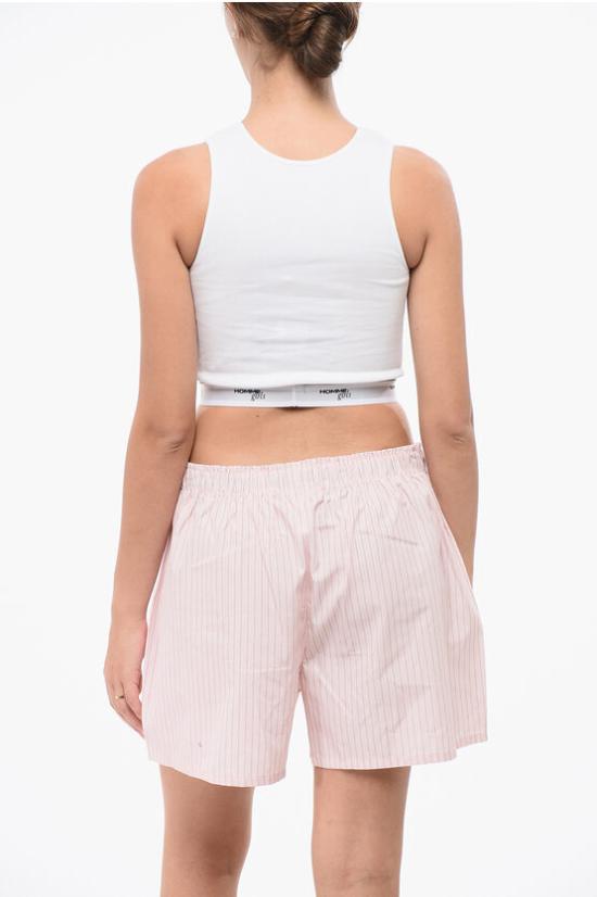  옴므 걸스 라운지 웨어 HGJR006 WHT White - HOMME GIRLS