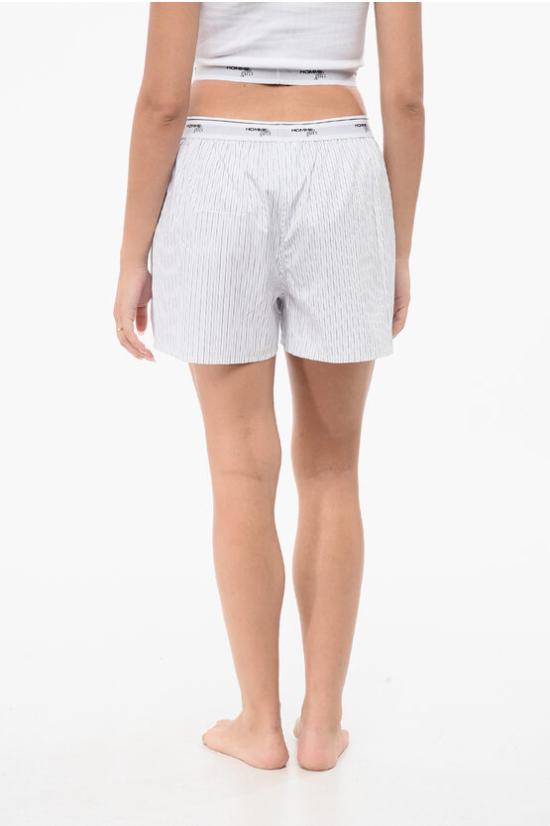  옴므 걸스 라운지 웨어 HGUN004 WHTBL White - HOMME GIRLS