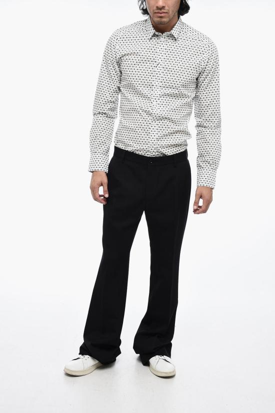  돌체앤가바나 스트레이트 팬츠 GZ25AT FU21E N0000 Black - DOLCE & GABBANA