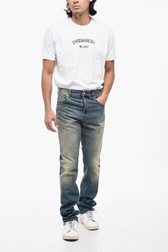  구찌 데님 팬츠 760651 XDCO1 4011 Light blue - GUCCI