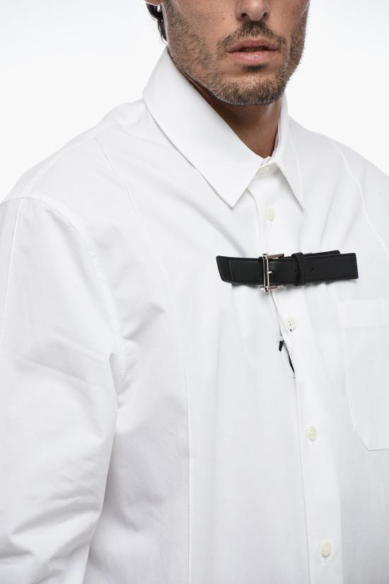  베르사체 긴팔 셔츠 1012146 1A08973 1W000 White - VERSACE