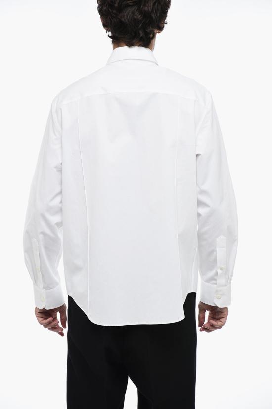  베르사체 긴팔 셔츠 1012146 1A08973 1W000 White - VERSACE