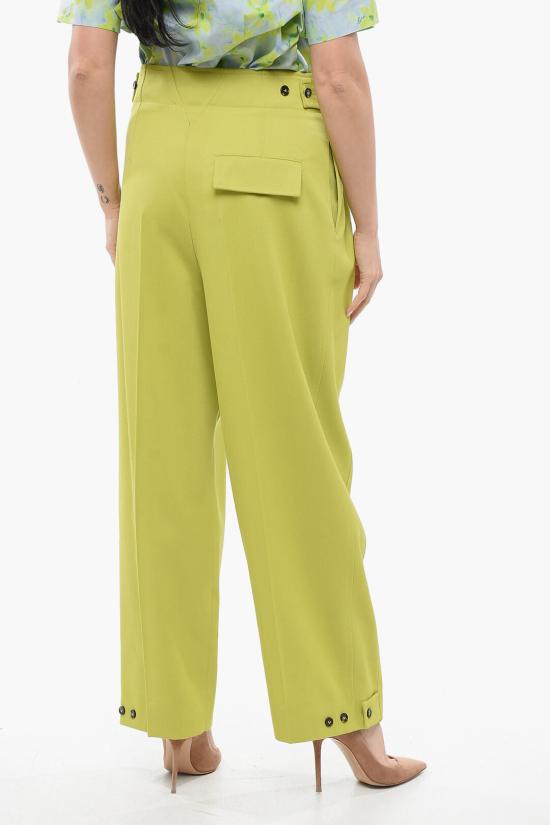  보테가베네타 스트레이트 팬츠 683212V0B20 7275 Yellow - BOTTEGA VENETA