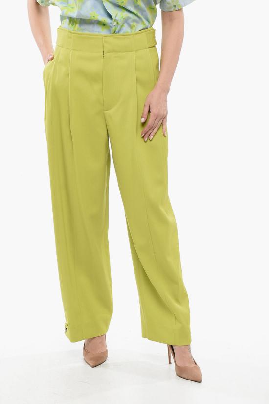  보테가베네타 스트레이트 팬츠 683212V0B20 7275 Yellow