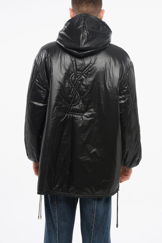  생로랑 카산드라 나일론 아노락 758264 Y5F65 1000 Black - SAINT LAURENT