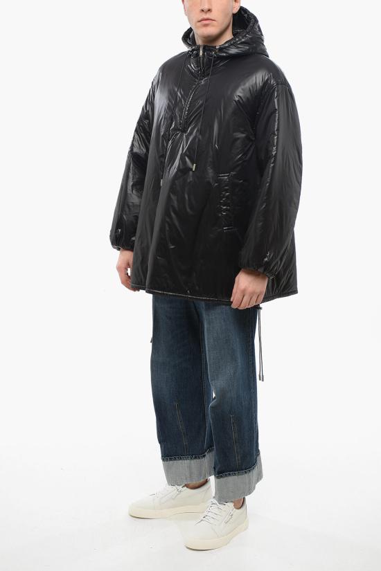  생로랑 카산드라 나일론 아노락 758264 Y5F65 1000 Black - SAINT LAURENT