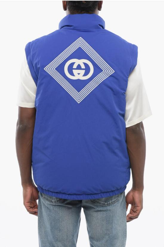  구찌 숏패딩 761545 Z8BLE 4309 Blue - GUCCI