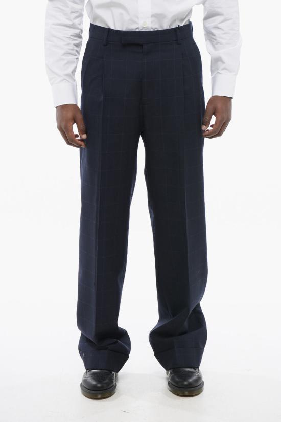  구찌 스트레이트 팬츠 756408 ZAJ6O 4556 Blue