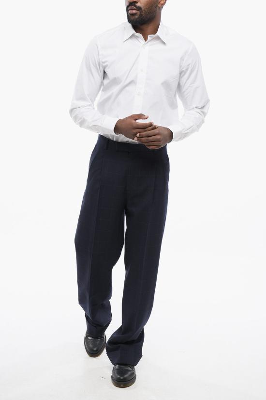  구찌 스트레이트 팬츠 756408 ZAJ6O 4556 Blue - GUCCI