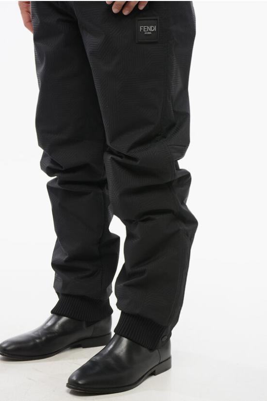  펜디 스트레이트 팬츠 FAB899 APX4 F0GME Black - FENDI