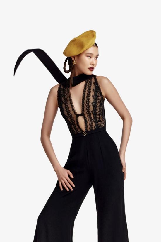  사이드 코베이시 점프수트 레이스 - SAIID KOBEISY