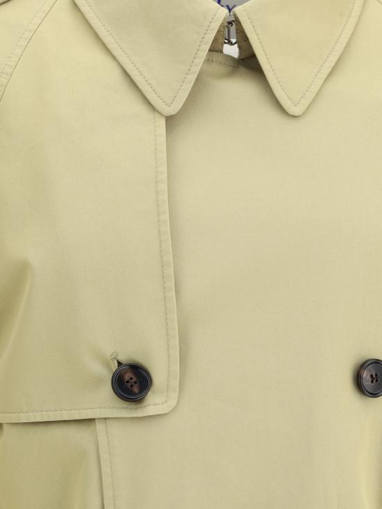 25FW 버버리 미드 렝스 개버딘 트렌치 코트 8113023 C2981 BEIGE - BURBERRY