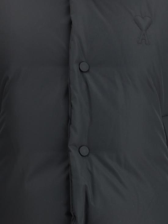 25FW 아미 숏패딩 FJK832PL0039 001 BLACK - AMI