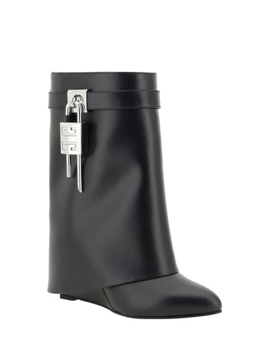 25FW 지방시 샤크 락 앵클부츠 BE602RE147 001 BLACK - GIVENCHY