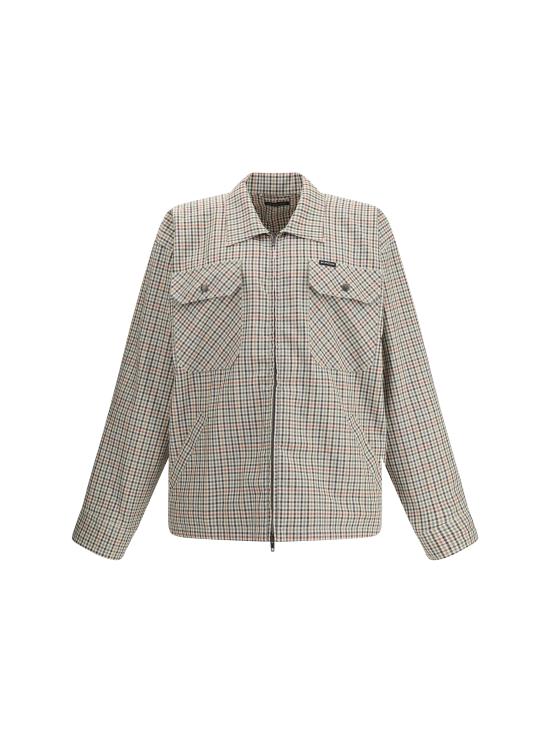 25FW 발렌시아가 긴팔 셔츠 839191TSM20 7778 MULTICOLOUR