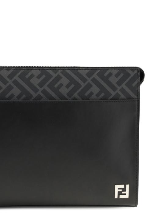 26SS 펜디 FF 스퀘어 파우치 7VA491AJF0 F0GXN BLACK - FENDI