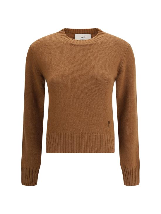 25FW 아미 스웨터 FKS832005 216 BROWN
