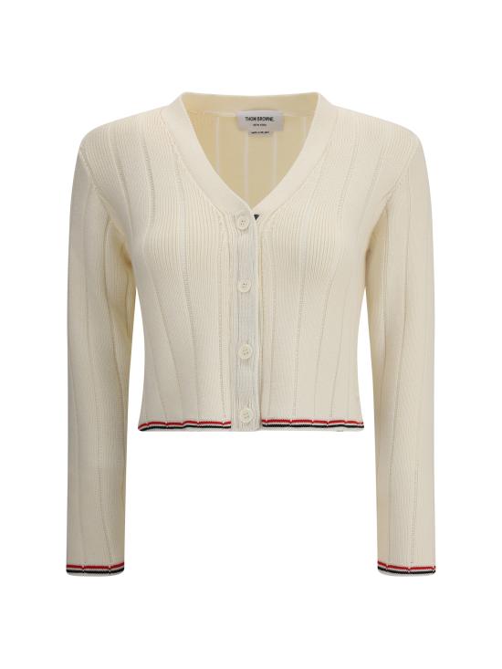 25FW 톰브라운 가디건 FKC663AY1024 100 CREAM