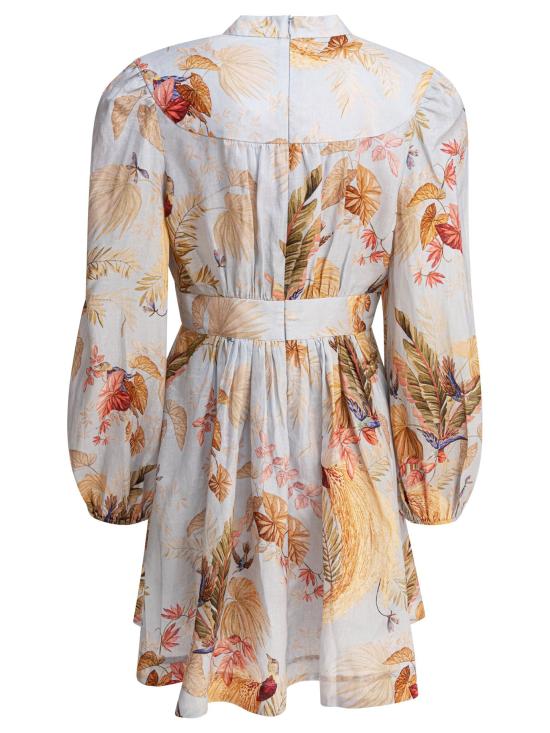 25FW 짐머만 숏 원피스 5147DSS253LBPFL - ZIMMERMANN