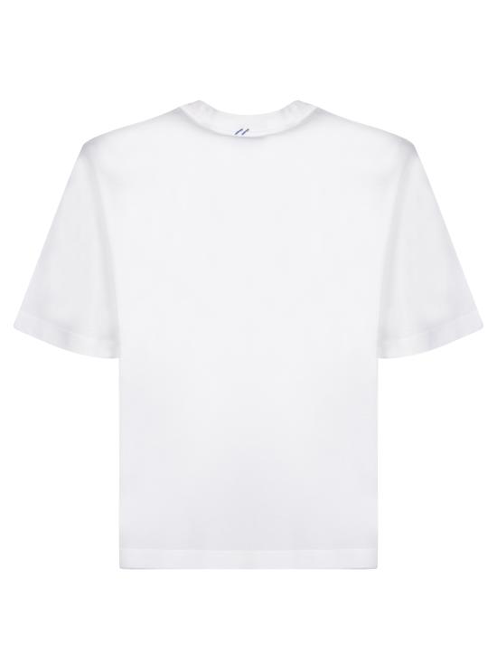  버버리 반팔 티셔츠 8081369 B7264 White - BURBERRY