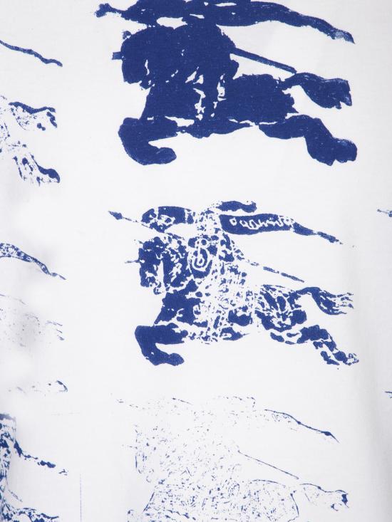  버버리 반팔 티셔츠 8081369 B7264 White - BURBERRY