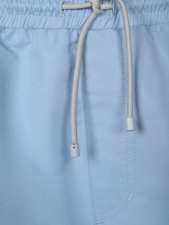 25SS 브루넬로 쿠치넬리 로고 스윔 팬츠 MW817043 C1401 Blue - BRUNELLO CUCINELLI
