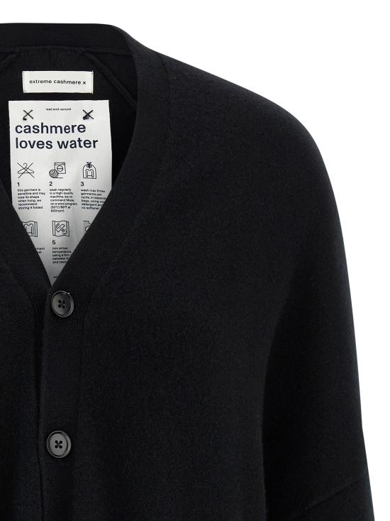 26FW 익스트림캐시미어 가디건 N24TOKIORAVEN Black - EXTREME CASHMERE