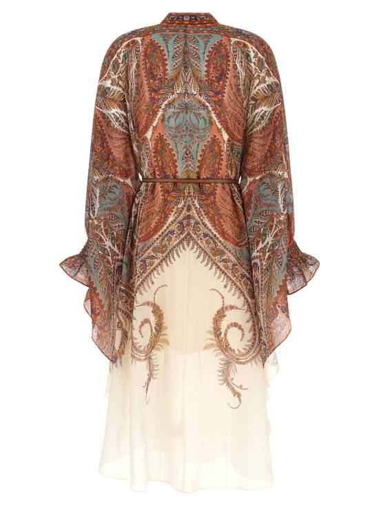 25FW 짐머만 미디 원피스 2877DSS251CMP Brown - ZIMMERMANN