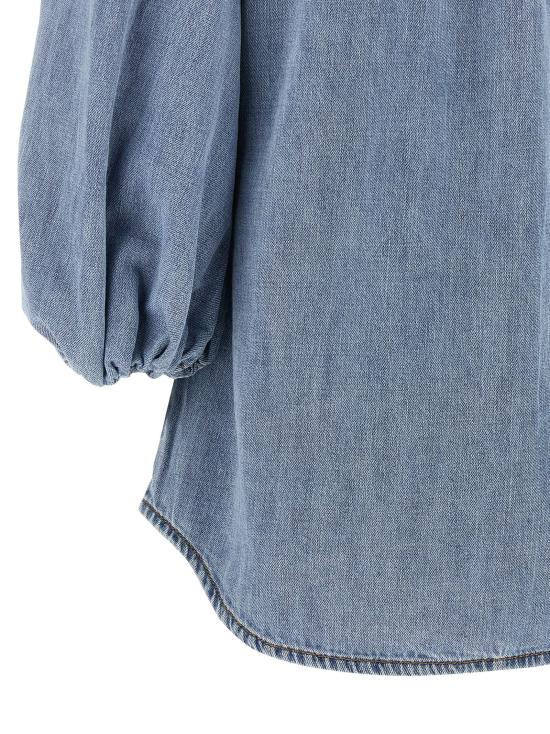 25FW 짐머만 블라우스 2867TSS252SKYLK Light Blue - ZIMMERMANN