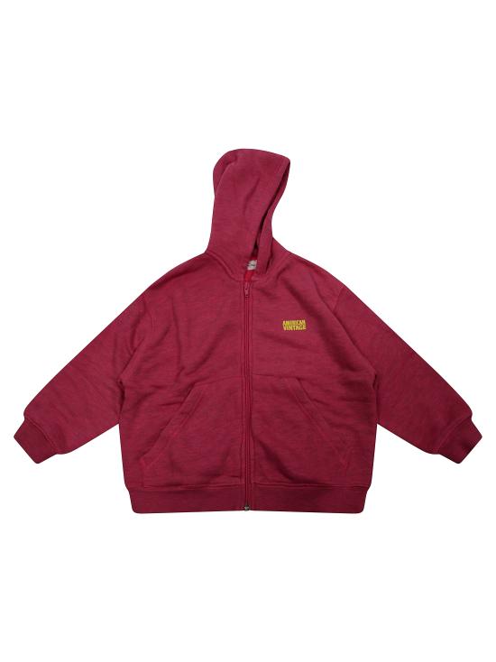 25SS [키즈] 아메리칸 빈티지 티셔츠 KDOV03BE25 GERANIUM FLUO SURTEINT ROSSO