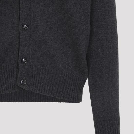 25FW 아미 가디건 HKC363 005 020 GREY - AMI