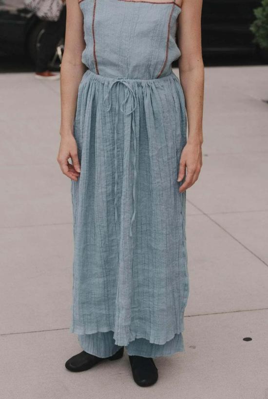  베이스레인지 롱 스커트 베이스렌지 맥스  블루 - BASERANGE