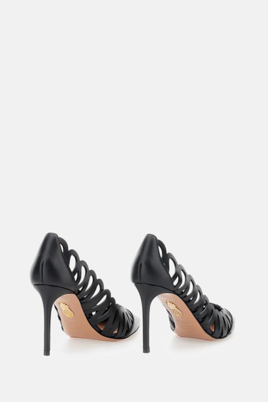 25FW 아쿠아주라 힐/펌프스 PEPMIDP0CFI000 Black - AQUAZZURA