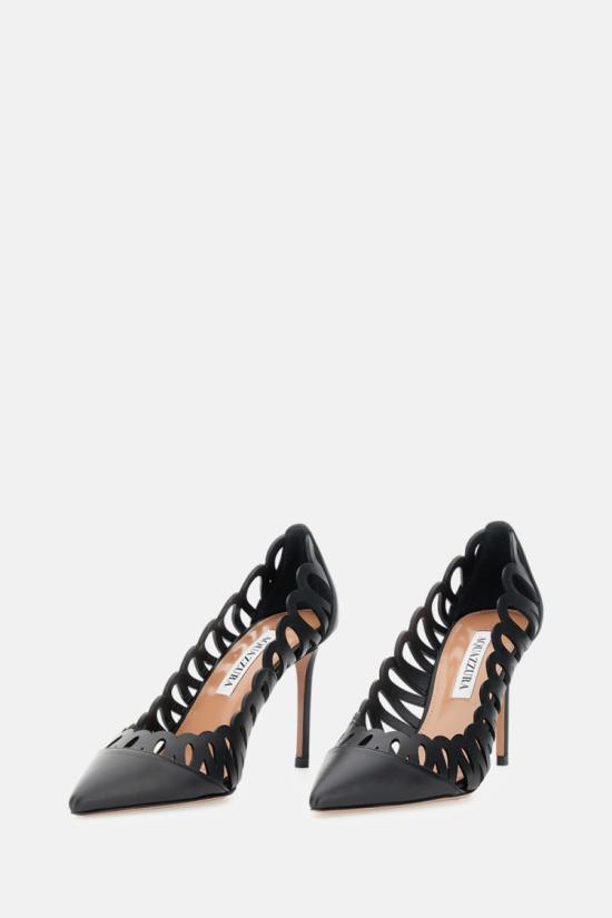 25FW 아쿠아주라 힐/펌프스 PEPMIDP0CFI000 Black - AQUAZZURA