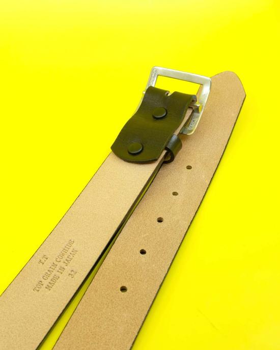  타이가 타카하시 가죽 벨트 Lot.028 수비대  블랙 - TAIGA TAKAHASHI