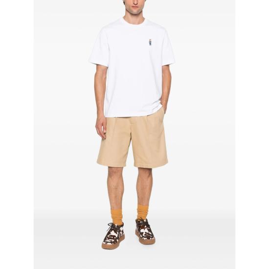 25FW 메종키츠네 드레스드 폭스 컴포트 티셔츠  PM00121KJ7025 WHITE - MAISON KITSUNE