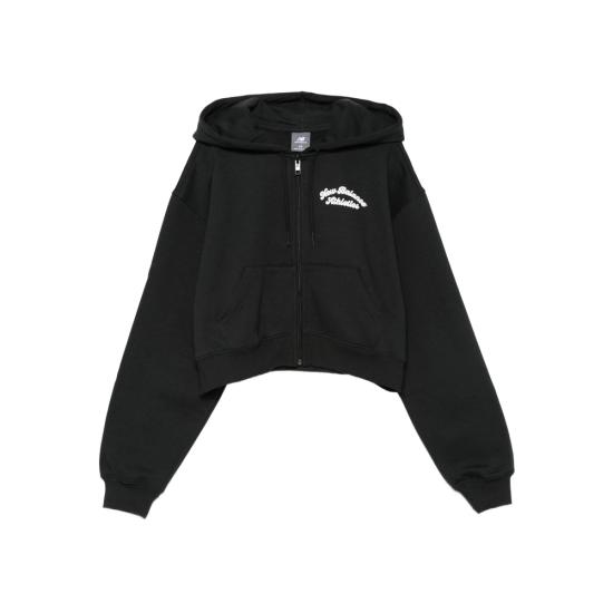 25FW 뉴발란스 후드 티셔츠 WJ53509BK BLACK