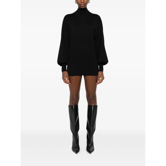 25FW 안토니오발렌티 숏 원피스 1207AV AIMEND 05 BLACK - ANTONINO VALENTI