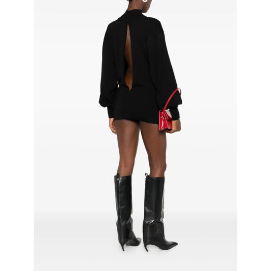 25FW 안토니오발렌티 숏 원피스 1207AV AIMEND 05 BLACK - ANTONINO VALENTI