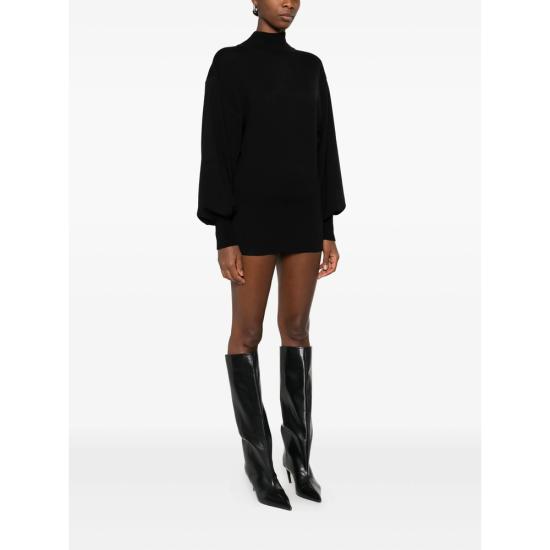 25FW 안토니오발렌티 숏 원피스 1207AV AIMEND 05 BLACK - ANTONINO VALENTI