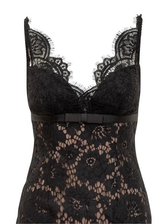 25FW 셀프 포트레이트 롱 원피스 AW25096XB BLACK - SELF PORTRAIT