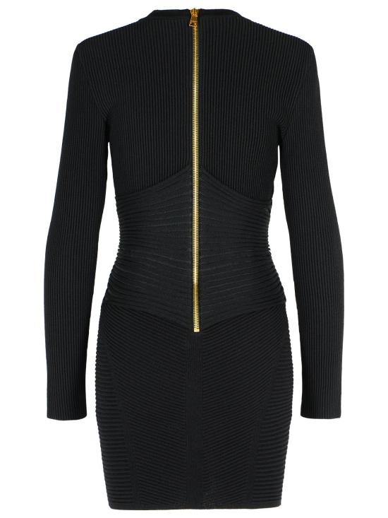 25FW 발망 숏 원피스 FF1R9327KI510PA Black - BALMAIN