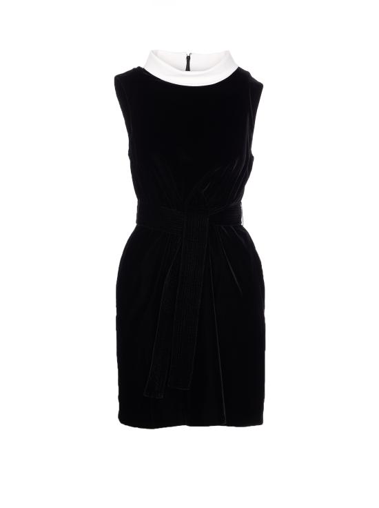 25FW 숏 원피스 CDR24411D BK Black