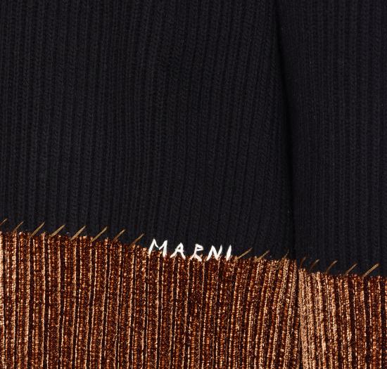 25FW 마르니 스웨터 GCMG0473Q0 UFH553BIN99 Black - MARNI