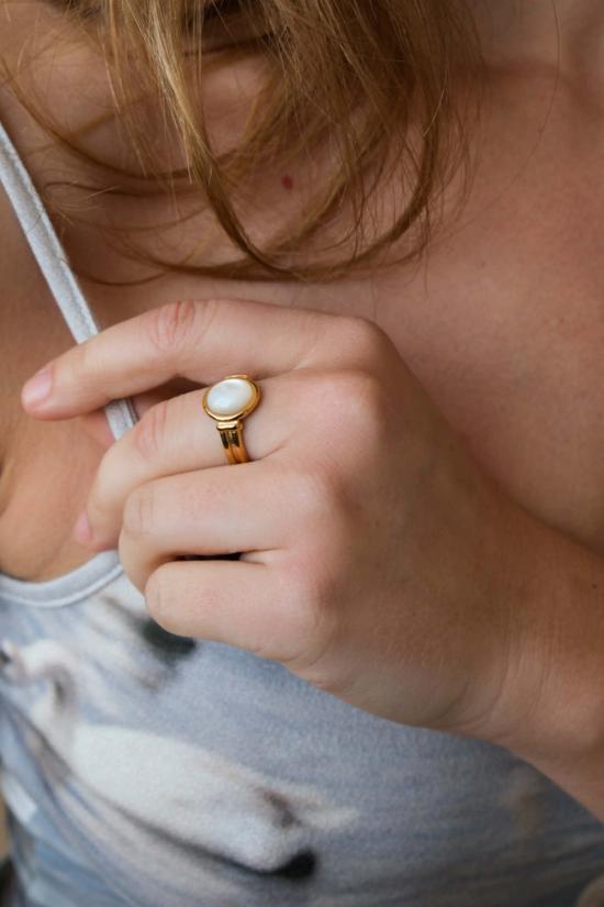  파이프앤로우 반지 파이프 앤 로우 리 링 펄