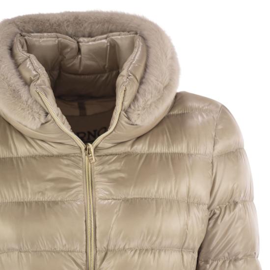 25FW 에르노 클라우디아 쇼트 다운 자켓  PI0485DICM05 BEIGE - HERNO