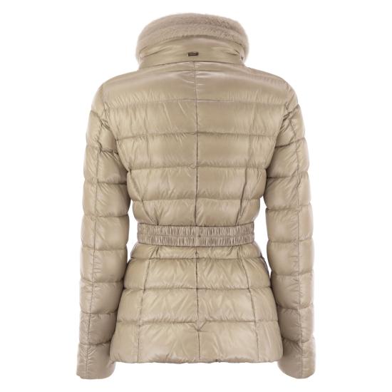 25FW 에르노 클라우디아 쇼트 다운 자켓  PI0485DICM05 BEIGE - HERNO