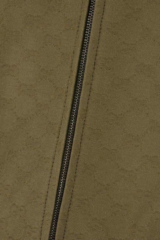 25FW 구찌 모노그램 패브릭 봄버 재킷 833484ZAF4S 3065 Verde - GUCCI