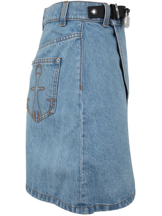  JW앤더슨 숏 스커트 DK0015 PG1335 804 LIGHT BLUE - JW ANDERSON